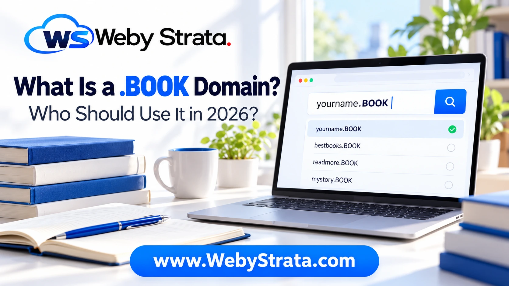 What Is a .BOOK Domain? Who Should Use It in 2026?