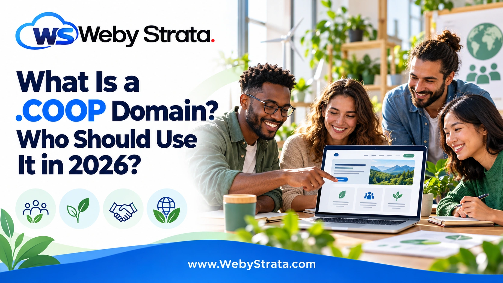 What is a .COOP domain and who should use it in 2026?