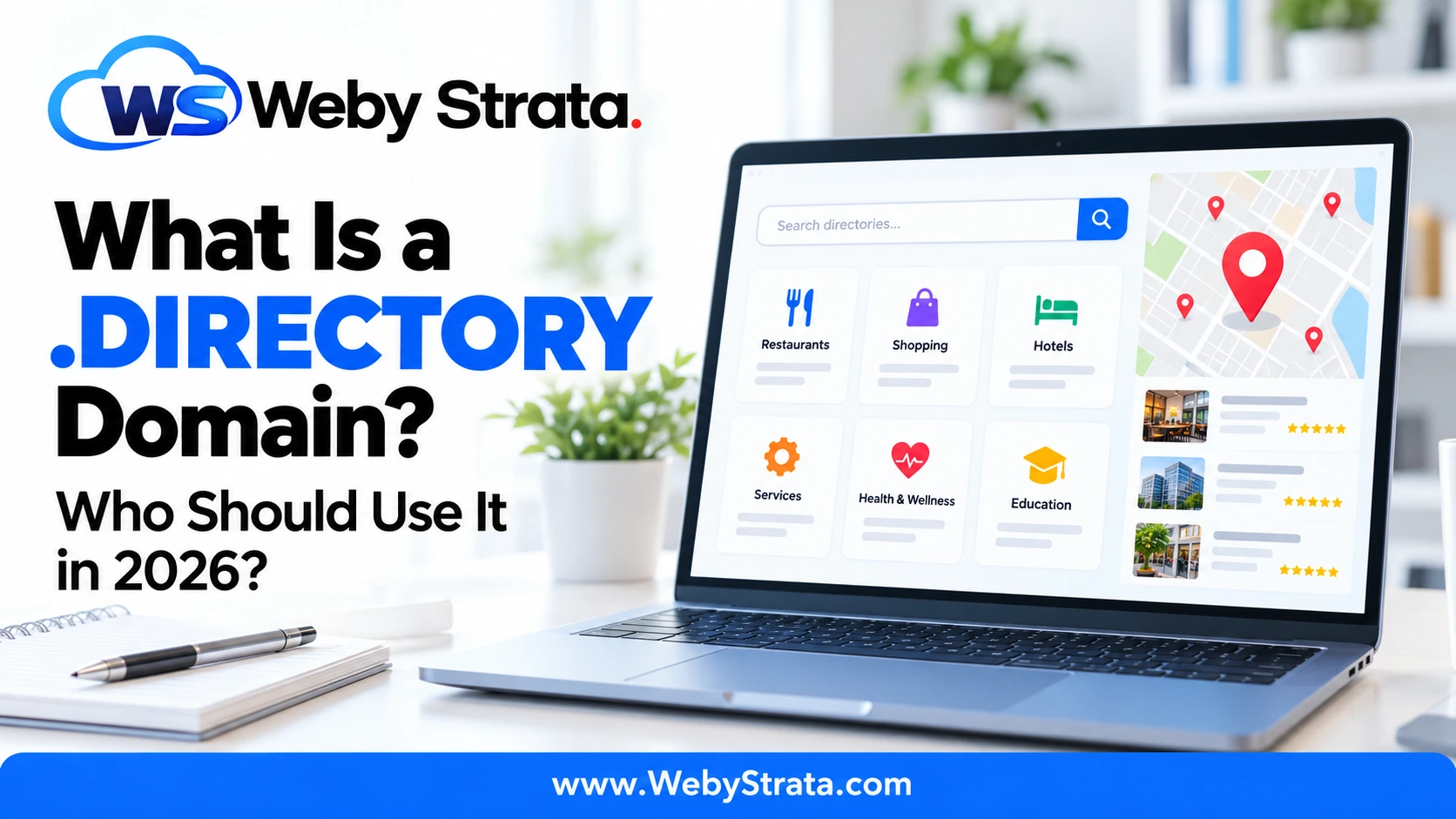WebyStrata featured image: What Is a .DIRECTORY Domain? Who Should Use It in 2026?