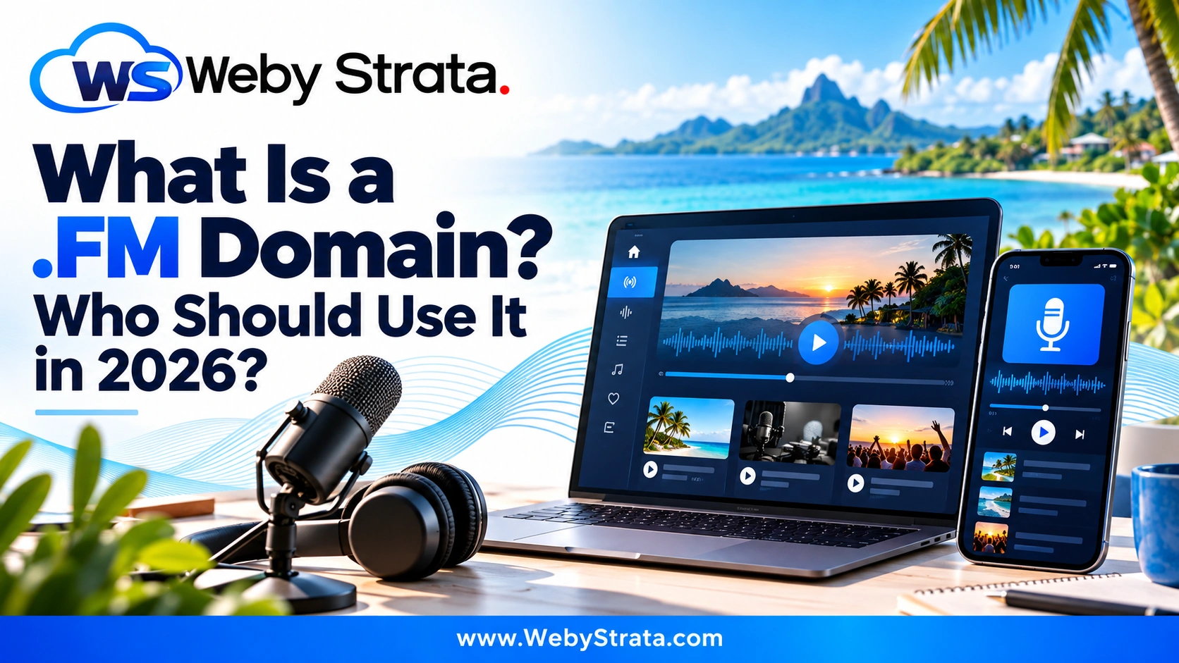 What Is a .FM Domain? Who Should Use It in 2026?