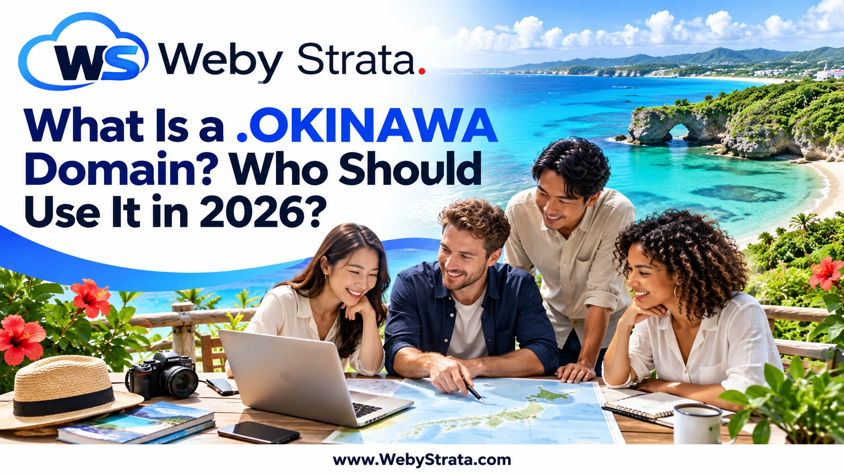 WebyStrata featured image for the .OKINAWA domain article