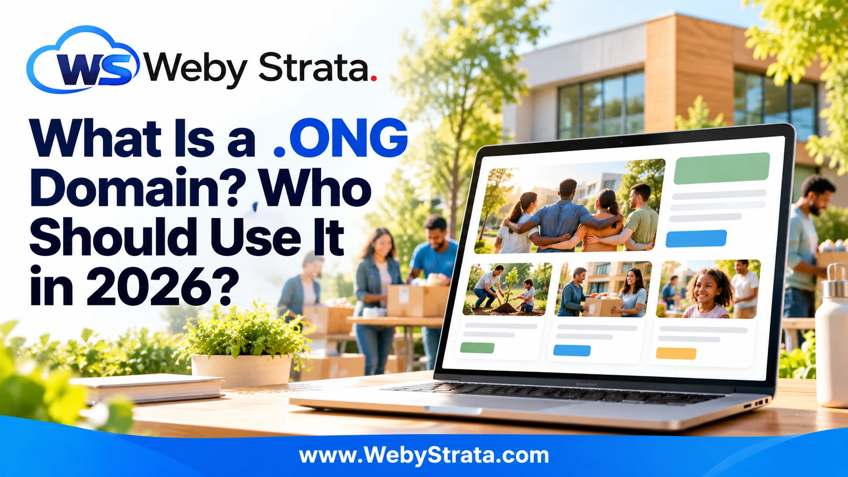 What is a .ONG domain and who should use it in 2026?