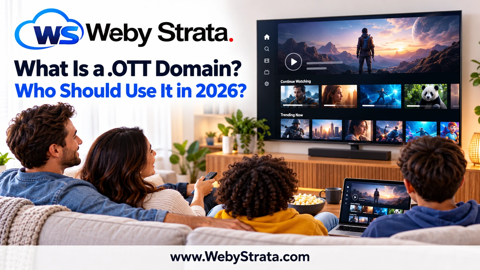 What Is a .OTT Domain? Who Should Use It in 2026?