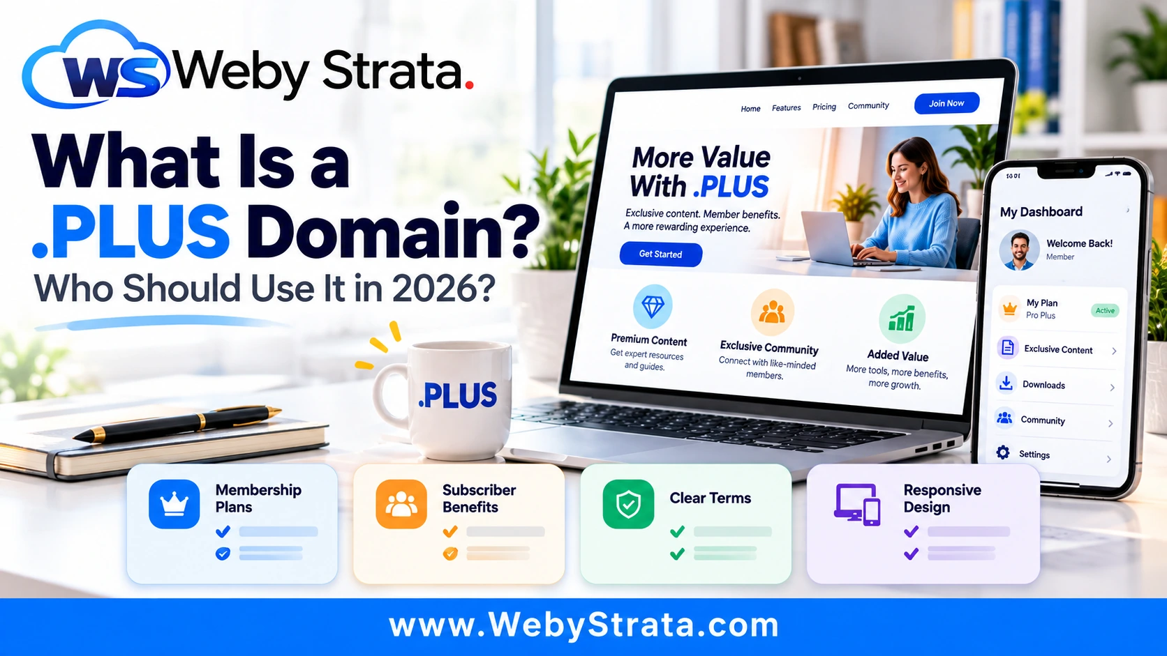 What Is a .PLUS Domain? Who Should Use It in 2026?