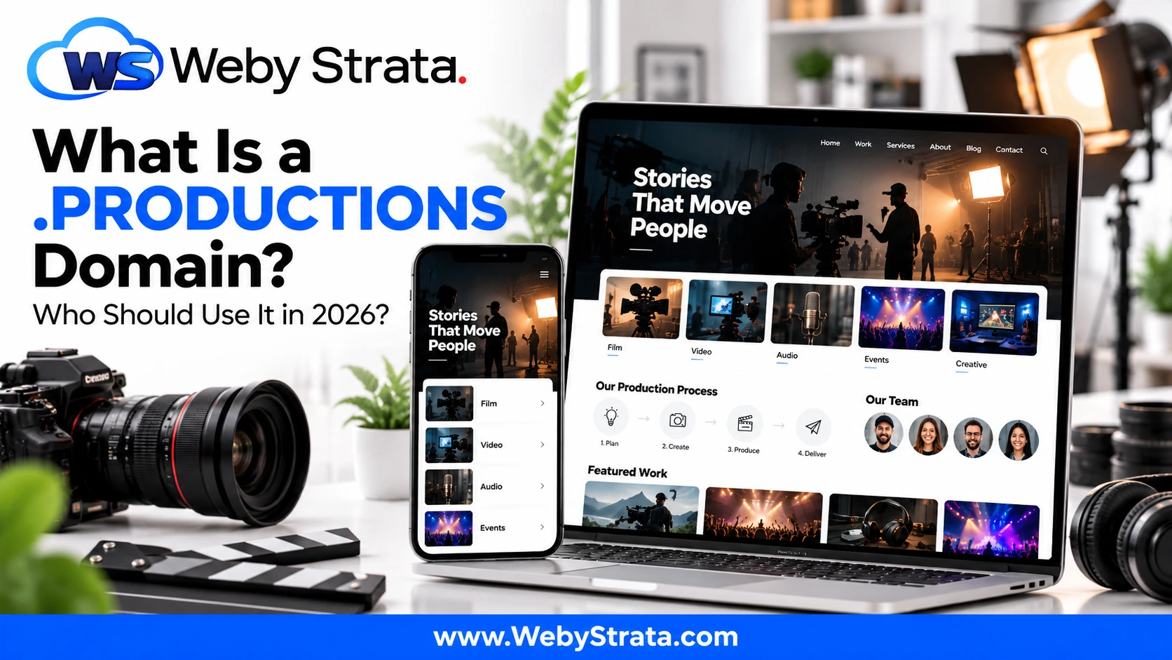 What Is a .PRODUCTIONS Domain? Who Should Use It in 2026?