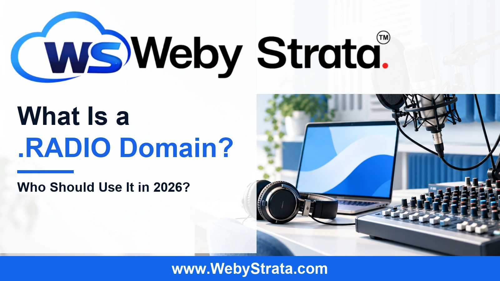 What Is a .RADIO Domain? Who Should Use It in 2026?