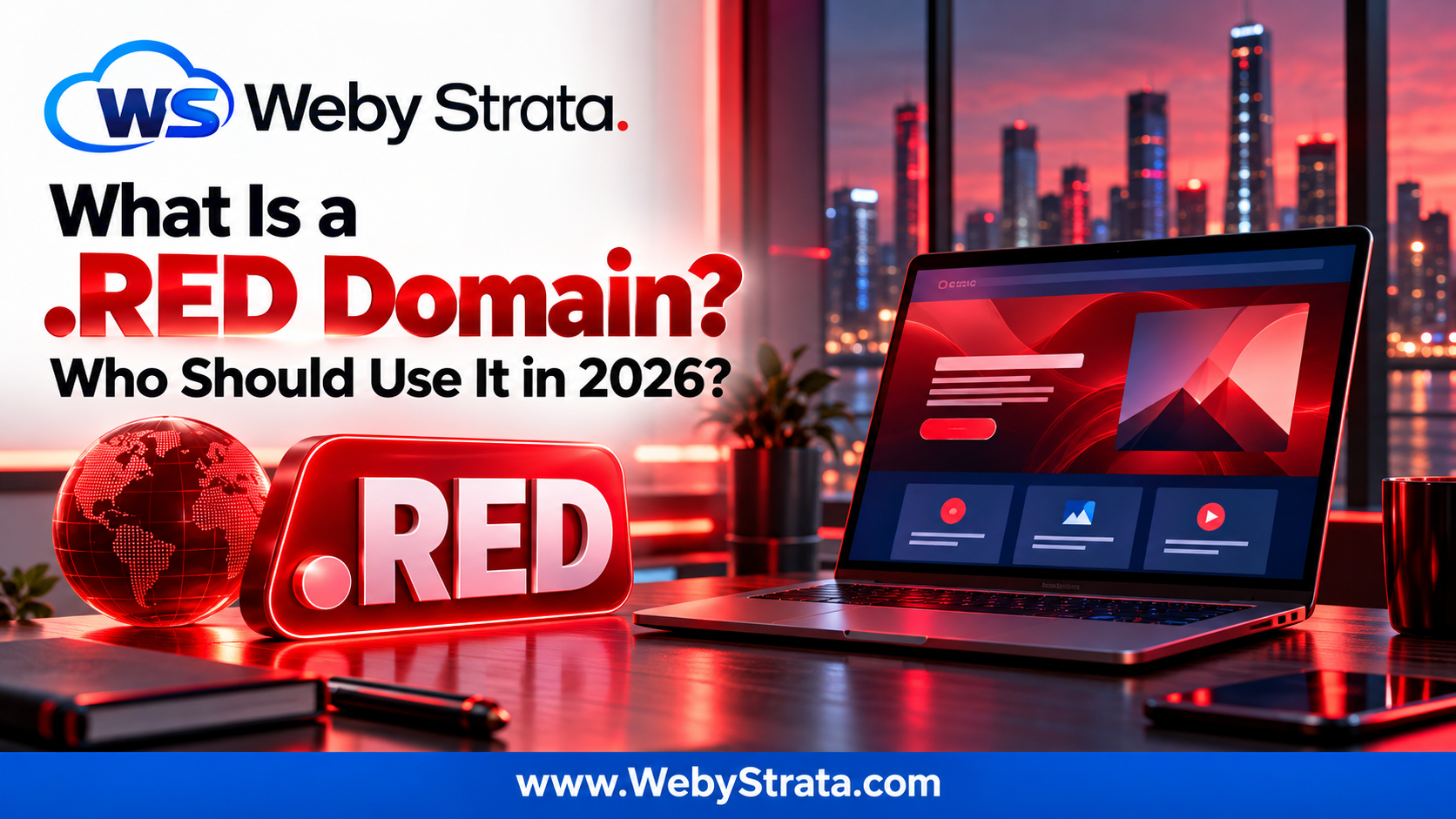 What is a .RED domain and who should use it in 2026?