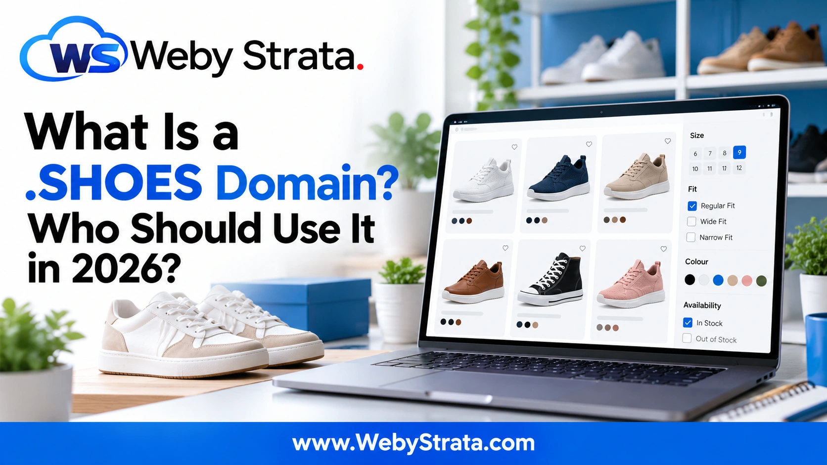 What Is a .SHOES Domain? Who Should Use It in 2026?