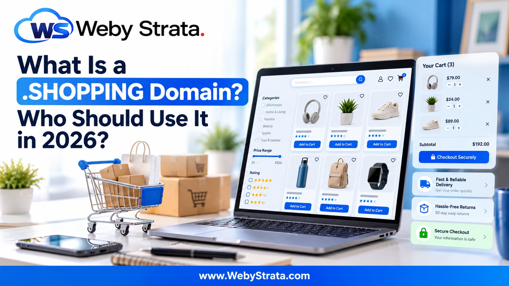 What Is a .SHOPPING Domain? Who Should Use It in 2026?