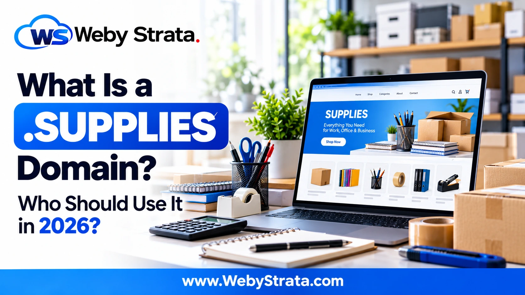What Is a .SUPPLIES Domain? Who Should Use It in 2026?