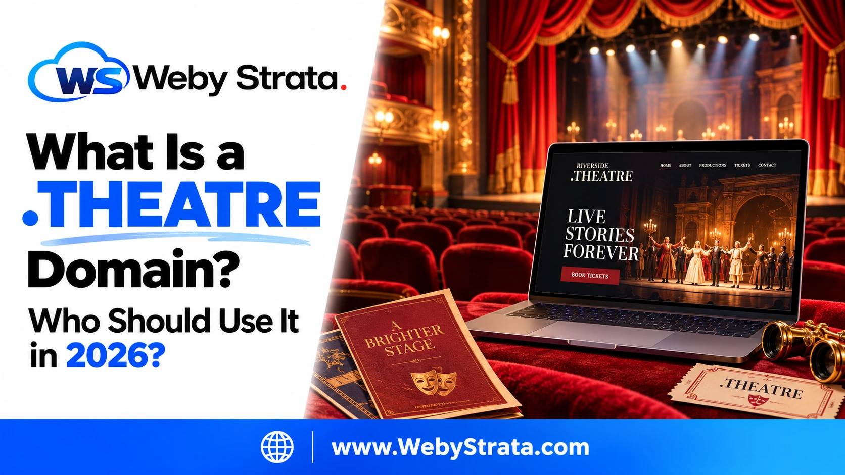 What Is a .THEATRE Domain? Who Should Use It in 2026?