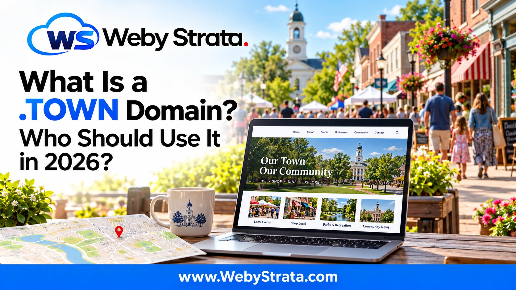 What Is a .TOWN Domain? Who Should Use It in 2026?
