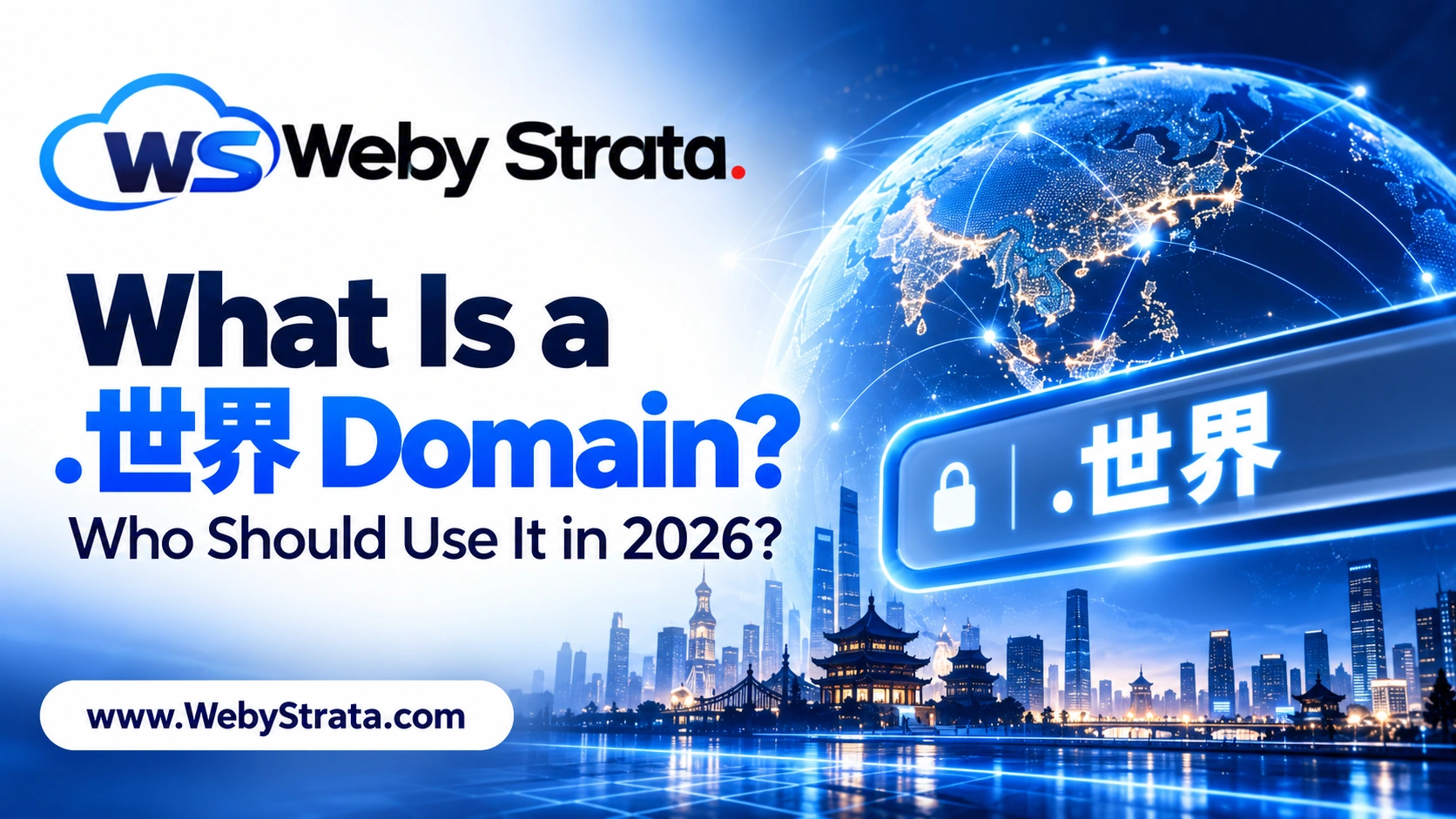 What Is a .世界 Domain? Who Should Use It in 2026?