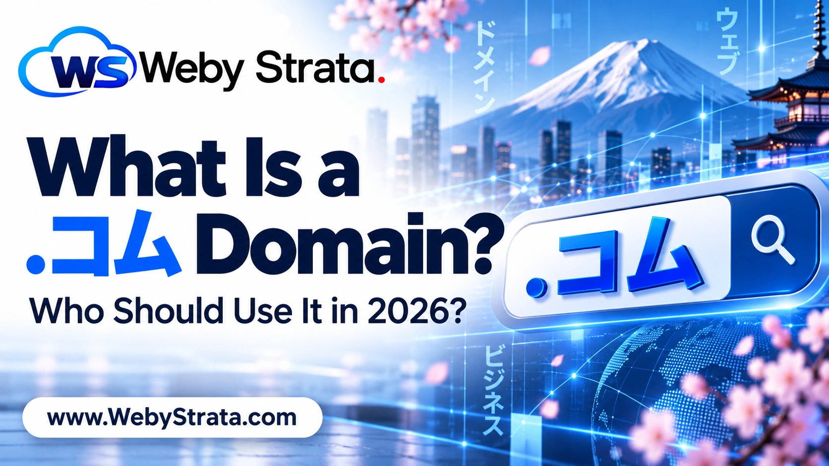 What Is a .コム Domain? Who Should Use It in 2026?