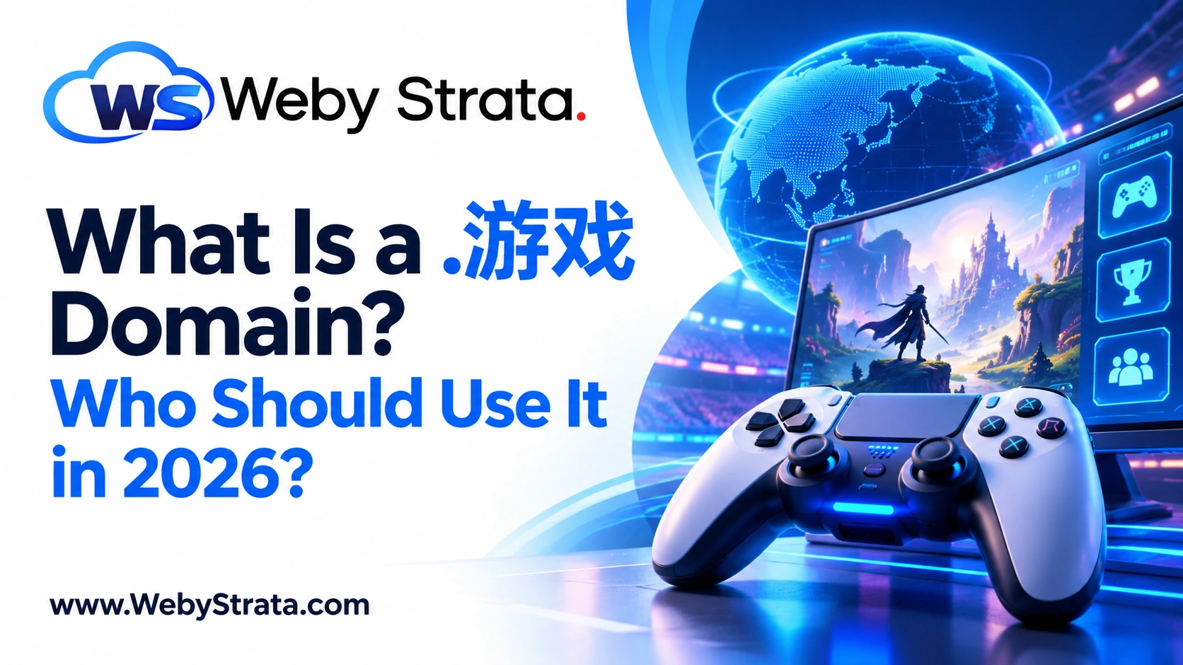 What Is a .游戏 Domain? Who Should Use It in 2026?