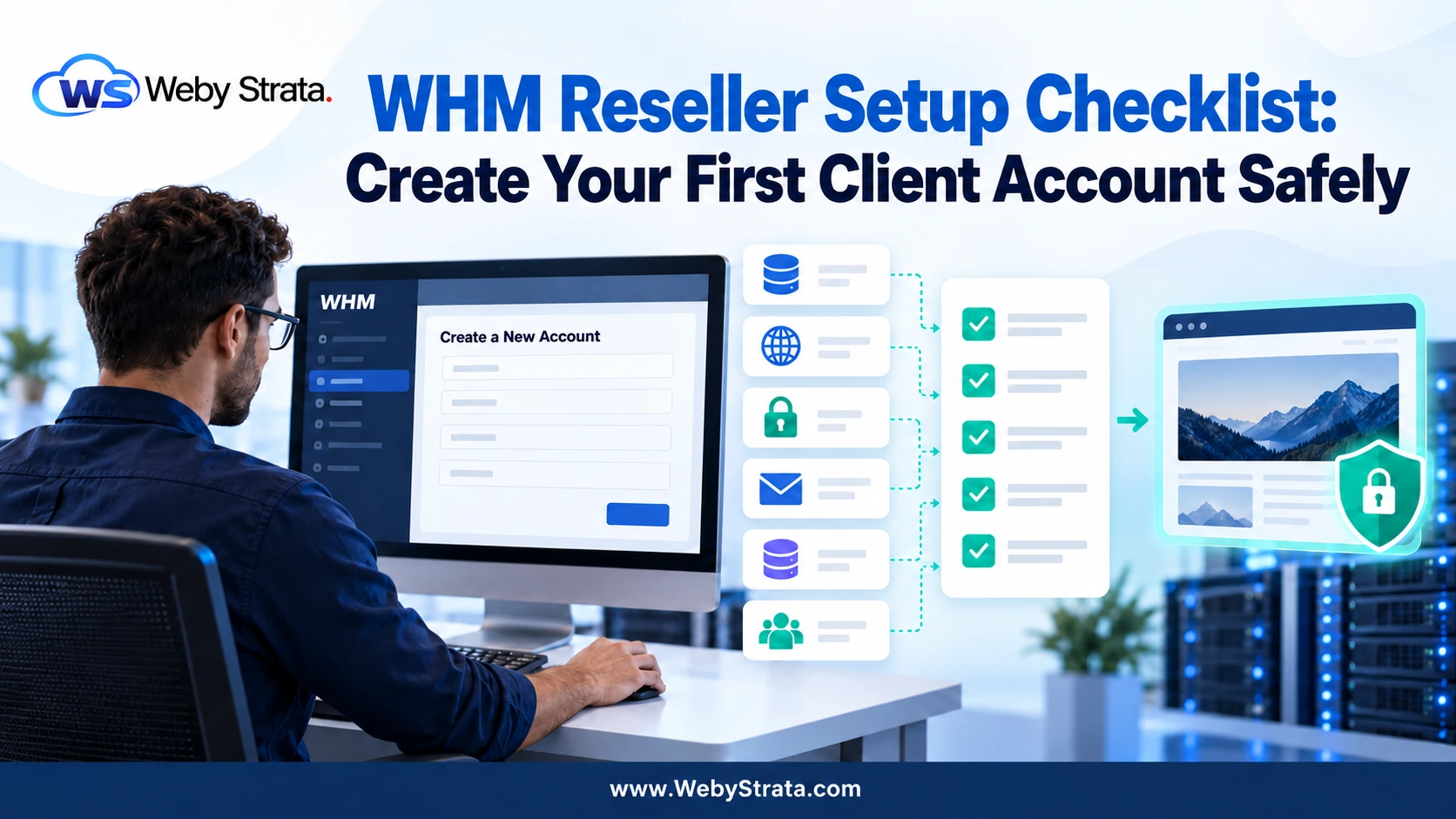 WHM Reseller Setup Checklist: Create Your First Client Account Safely