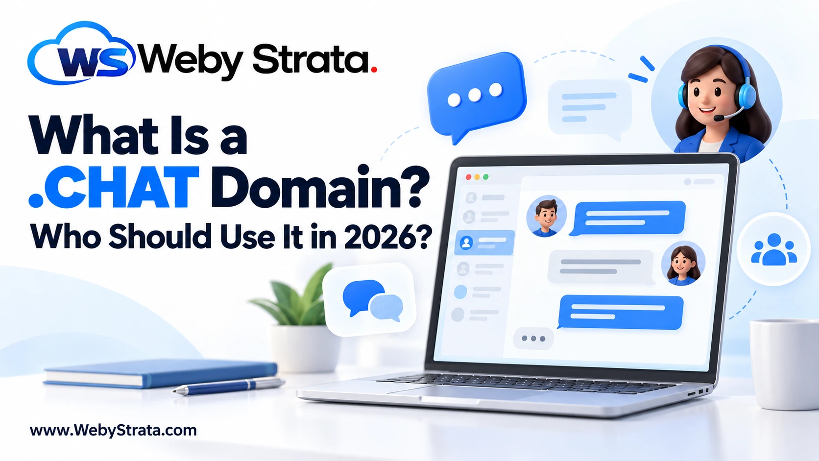 What Is a .CHAT Domain? Who Should Use It in 2026?