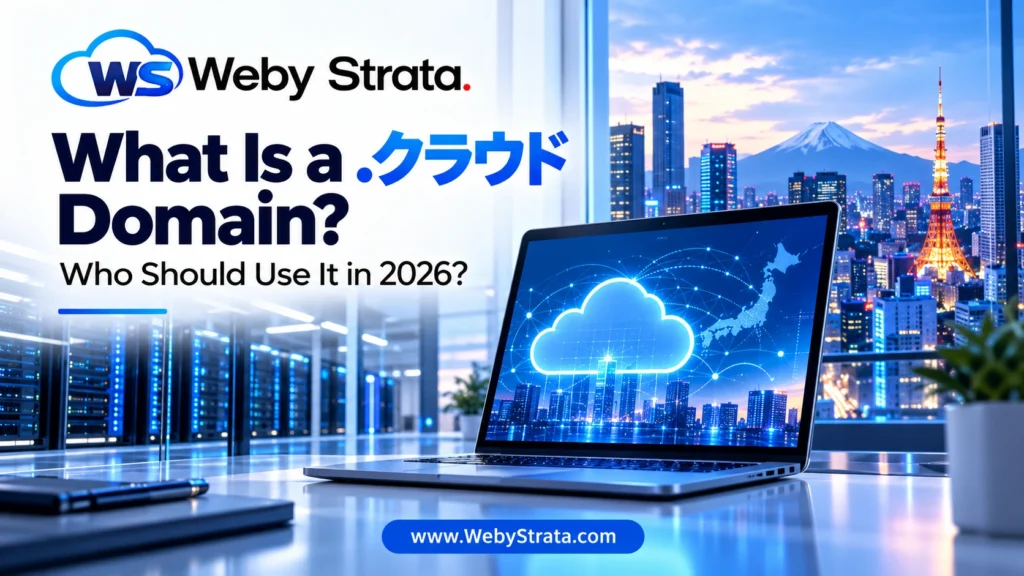 What is a .クラウド domain and who should use it in 2026?
