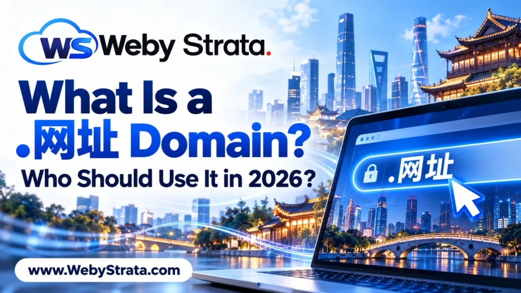 What is a .网址 domain and who should use it in 2026?
