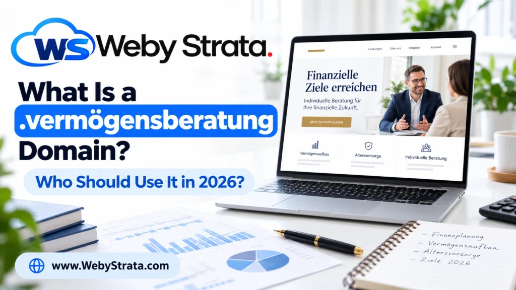 What is a .vermögensberatung domain and who should use it in 2026?