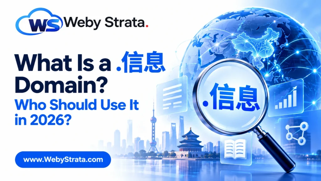 What is a .信息 domain and who should use it in 2026?